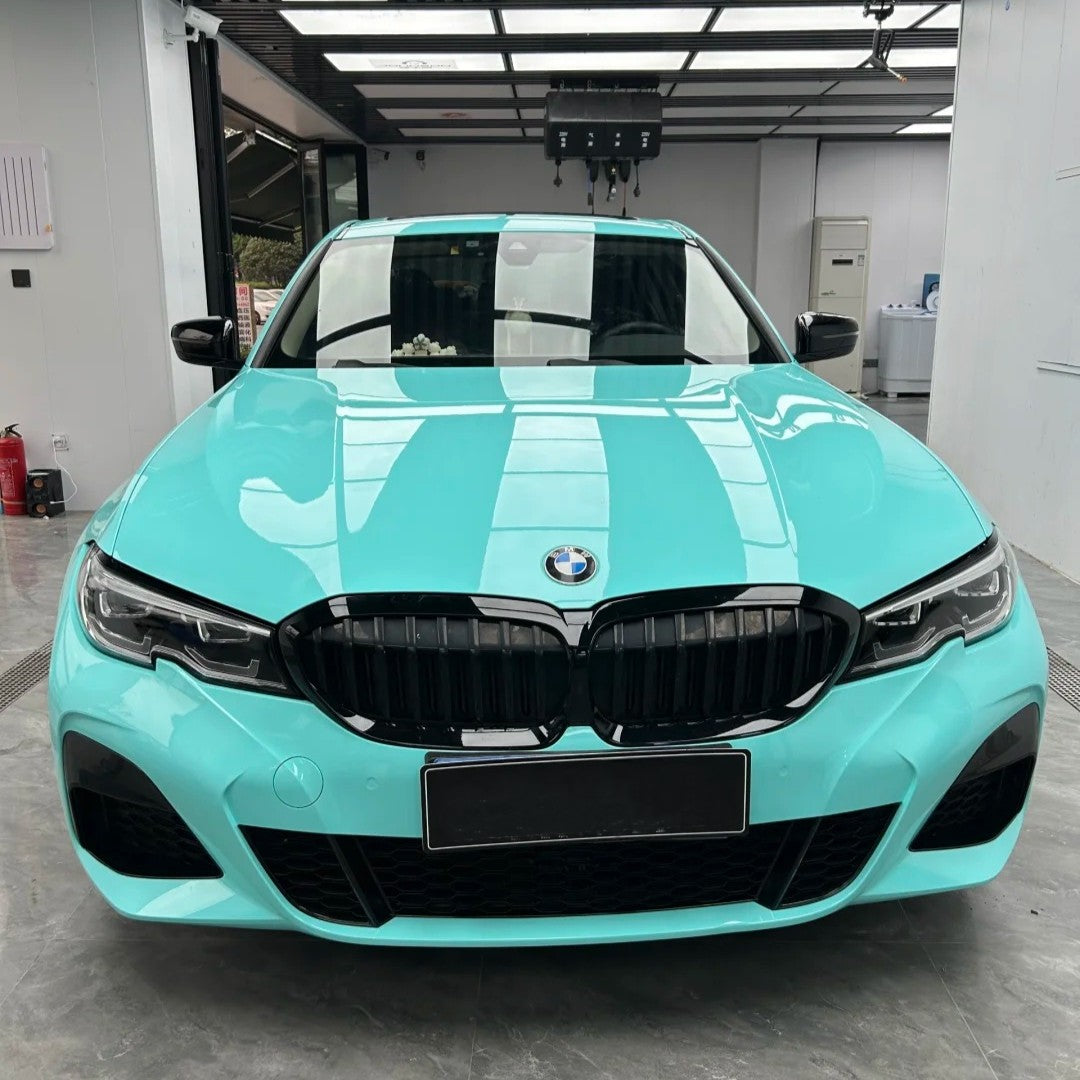 Tiffany Blue BMW Car Wrap