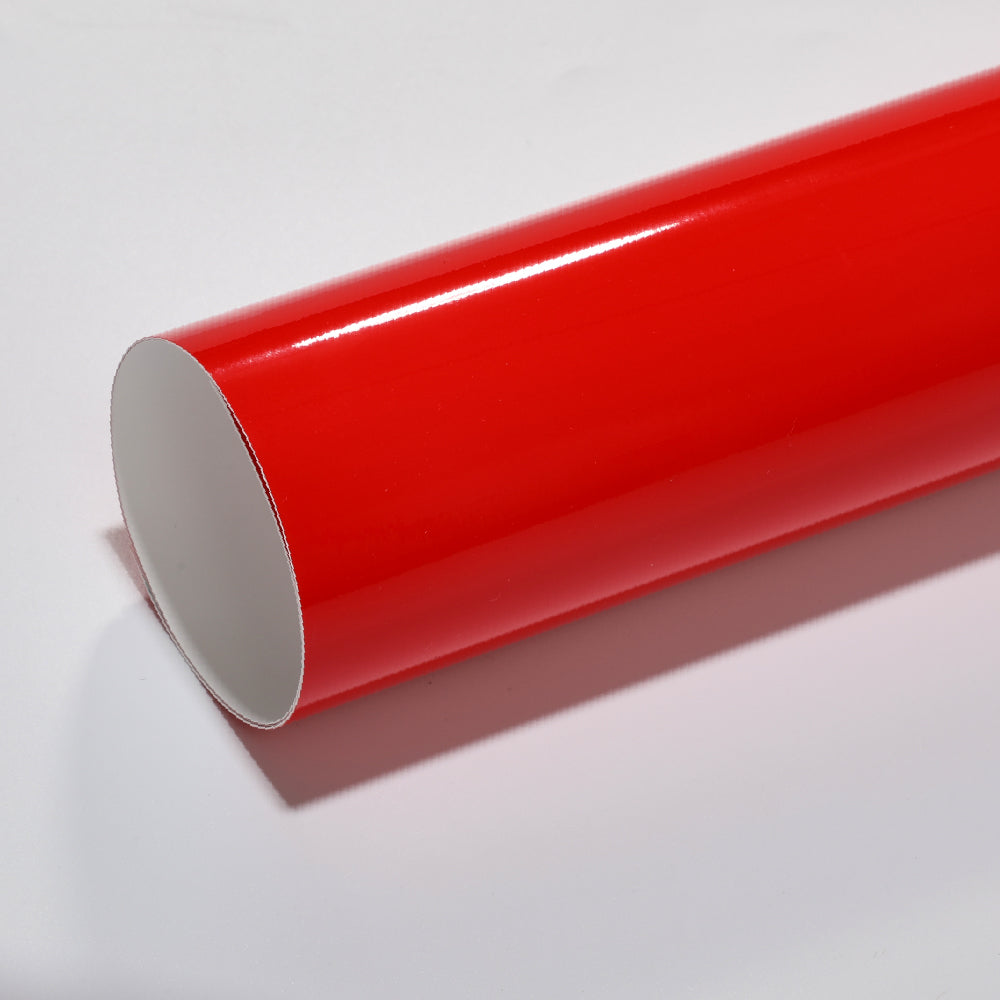 red gloss crystal vinyl wrap