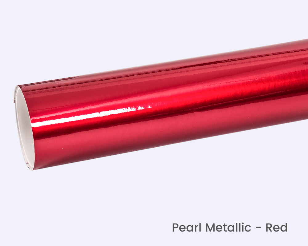 Pearl Metallic Red Vinyl Wrap Supplies – Car Vinyl Supplier