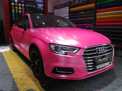 Pink Matte Metallic Wrap