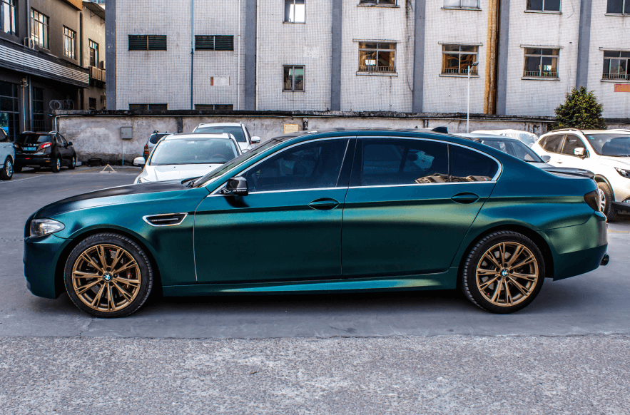 Emerald Matte Metallic Wrap