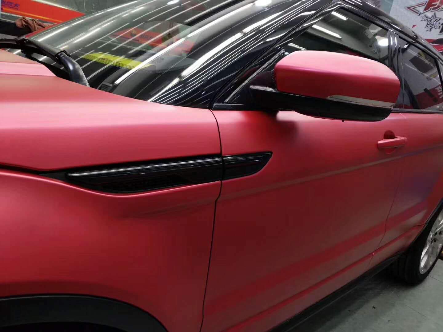 Red Matte Metallic Wrap