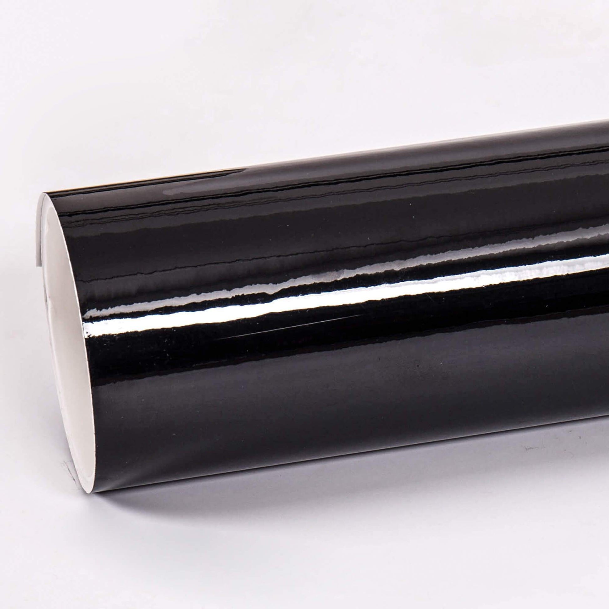 Black High Gloss Candy Vinyl Film For Vehicle Wrapping