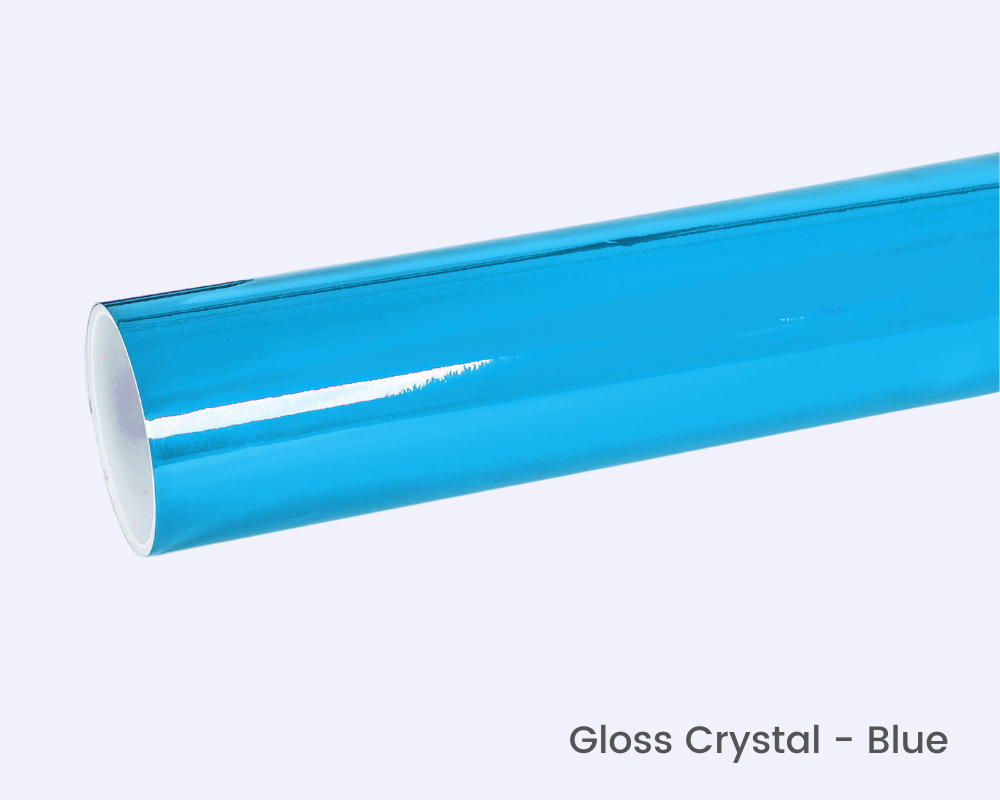 Blue Gloss Crystal Wrap