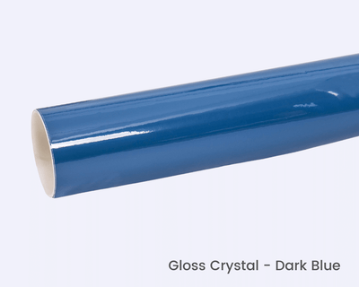 Dark Blue Gloss Crystal Wrap