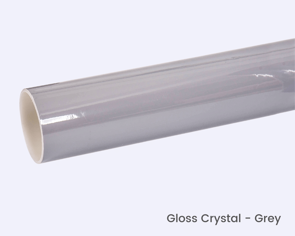Grey Gloss Crystal Wrap