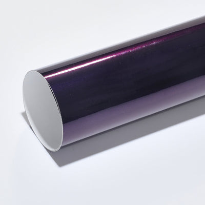 dark purple glossy metallic vinyl wrap