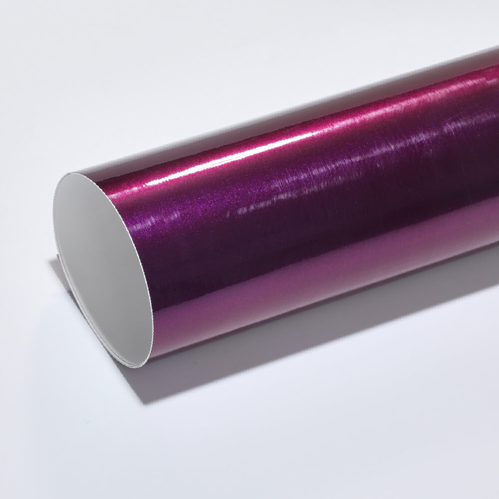 purple glossy metallic vinyl wrap