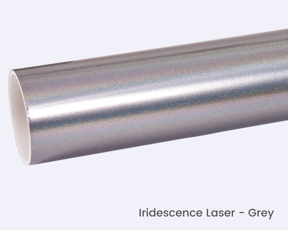 Iridescence Laser Grey Vinyl Wrap Film