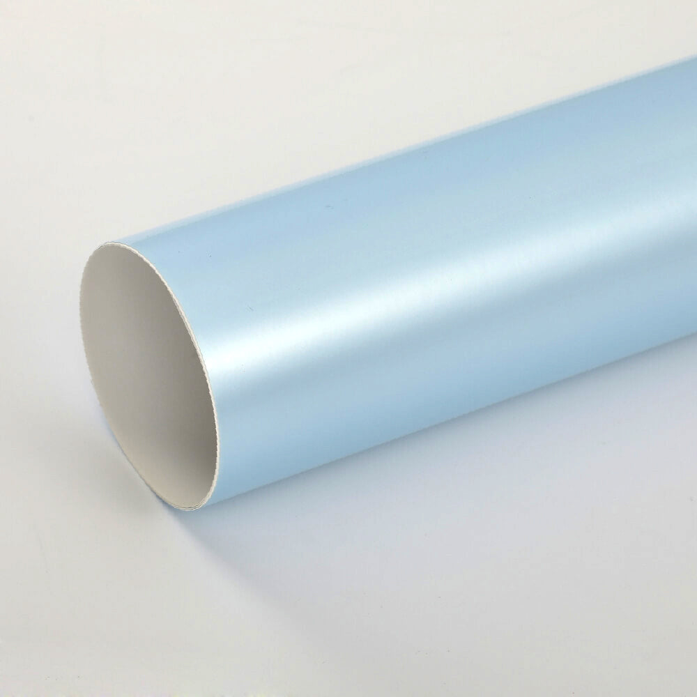 light blue gloss crystal vinyl wrap