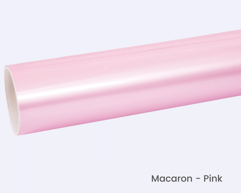 Macaron Pink Vinyl Wrapping Film
