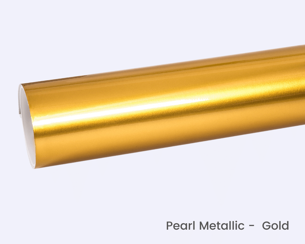 Pearl Metallic Gold Vinyl Car Wrap Film