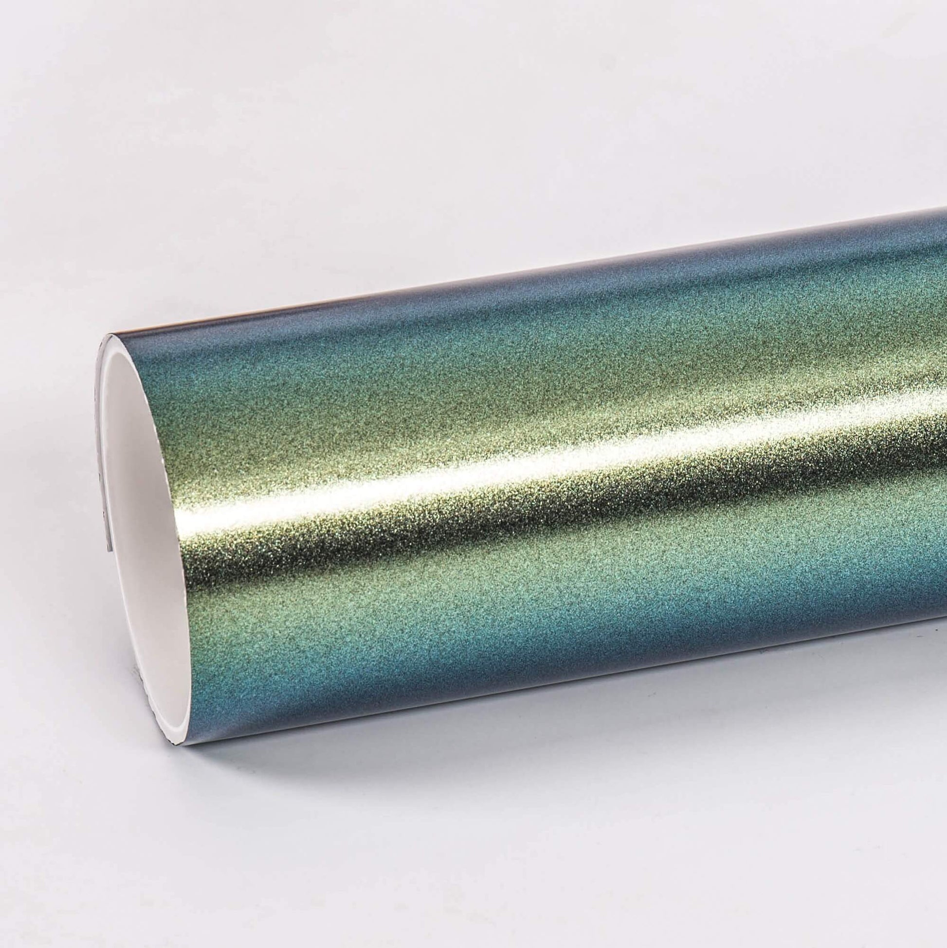 Holographic Laser Chrome Silver Iridescent Vinyl Wrap Car Film Air Bubble  Free