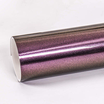 Diamond Glitter Gloss Wrap Purple Shift Gold