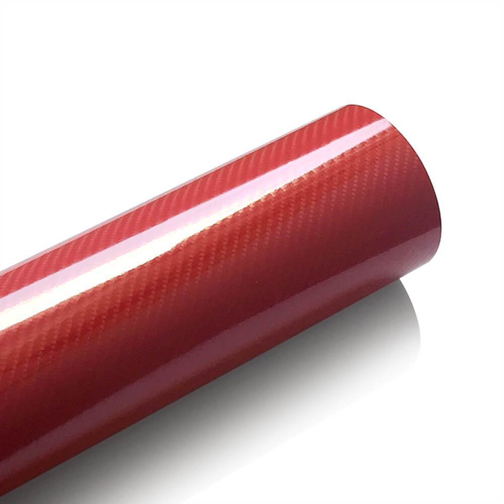 5d red carbon fiber car wrap