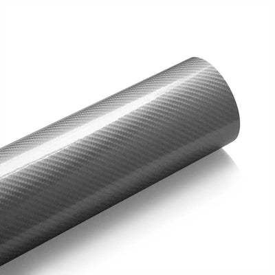 silver 5d carbon fiber wrap